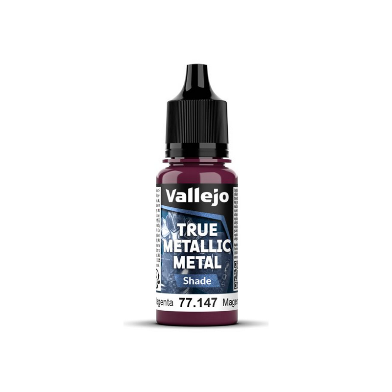 Peinture Vallejo True Metallic Metal - Shade : Crimson Magenta - Magenta Carmesi