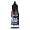 Peinture Vallejo True Metallic Metal - Shade : Crimson Magenta - Magenta Carmesi