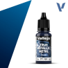 Peinture Vallejo True Metallic Metal - Shade : Sapphire Blue - Azul Zafiro