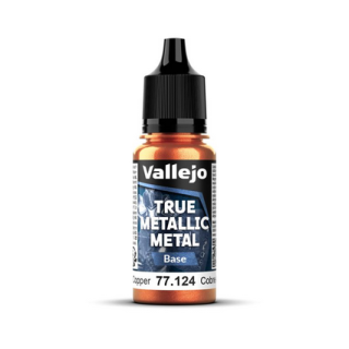 Peinture Vallejo True Metallic Metal - Base : Ancient Copper - Cobre Antogui