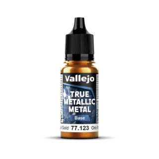 Peinture Vallejo True Metallic Metal - Base : Imperial Gold - Oro Imperial