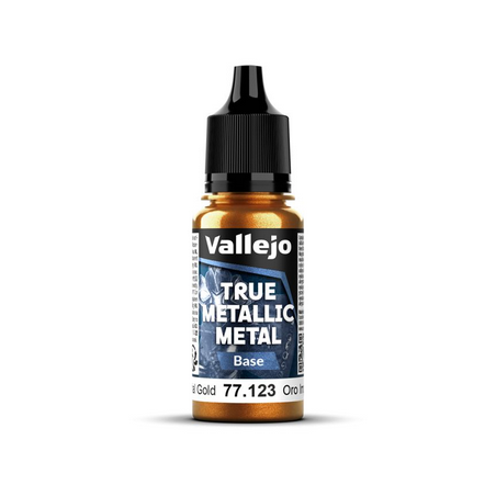 Peinture Vallejo True Metallic Metal - Base : Imperial Gold - Oro Imperial