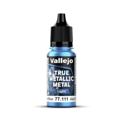 Peinture Vallejo True Metallic Metal - Light : Saphire Blue - Azul Zafiro