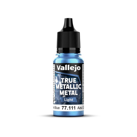 Peinture Vallejo True Metallic Metal - Light : Saphire Blue - Azul Zafiro