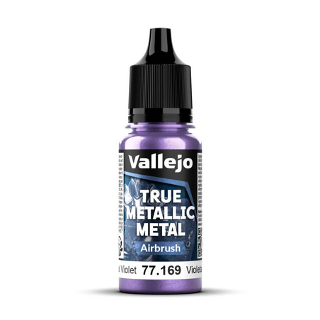 Peinture Vallejo True Metallic Metal - Airbrush : Celestial Violet - Violeta Celestial