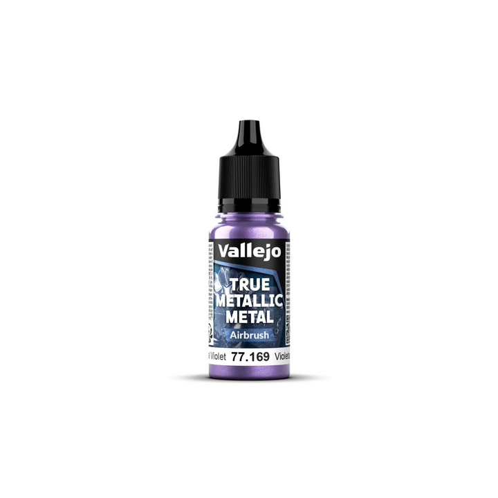 Peinture Vallejo True Metallic Metal - Airbrush : Celestial Violet - Violeta Celestial