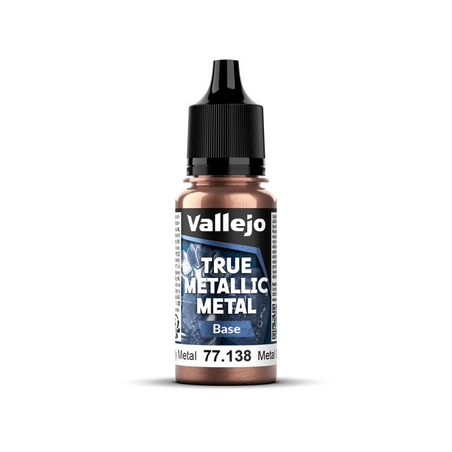 Peinture Vallejo True Metallic Metal - Base : Rusty Metal - Metal Oxidado