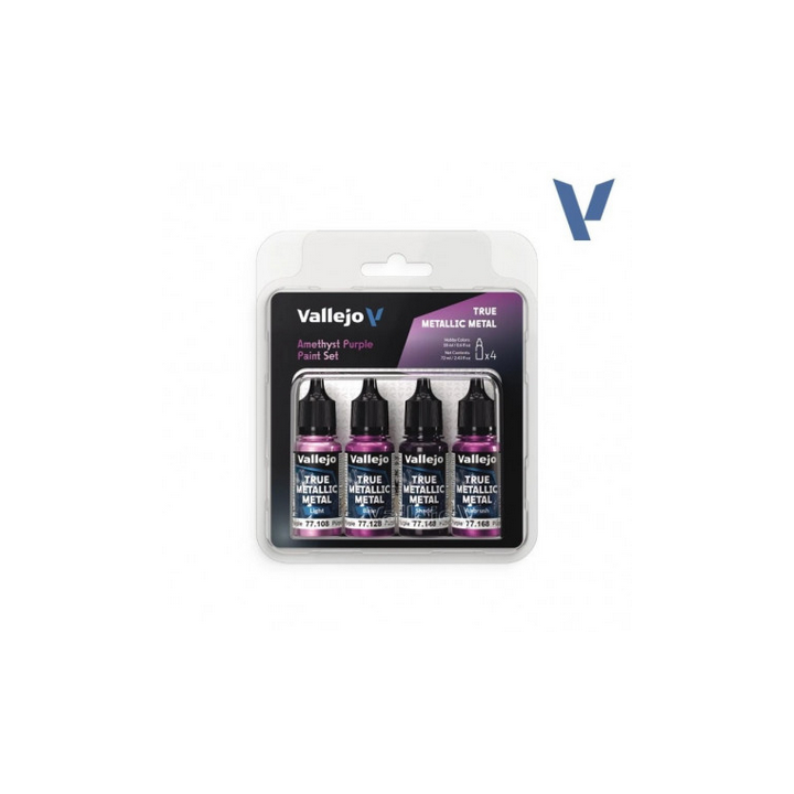 Peinture Vallejo True Metallic Metal - Color Set : Amethyst Purple