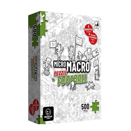 Jeux de société - Micro Macro - Puzzle - Football