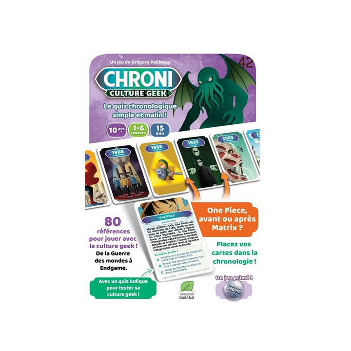 Jeux de société - Chroni - Culture Geek