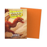 Protège-cartes Dragon Shield - 100 Standard Sleeves Matte : Amber