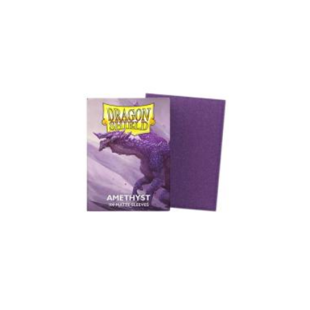 Protège-cartes Dragon Shield - 100 Standard Sleeves Matte : Amethyst