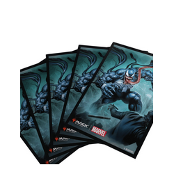 MTG - Protèges Cartes illustrées - Marvel Spider-Man - 105 sleeves illustrées : Venom
