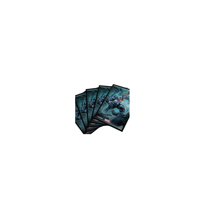 MTG - Protèges Cartes illustrées - Marvel Spider-Man - 105 sleeves illustrées : Venom