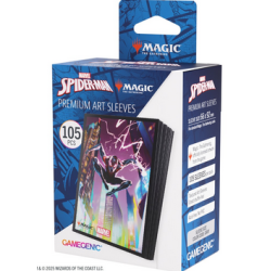 MTG - Protèges Cartes illustrées - Marvel Spider-Man - 105 sleeves illustrées : Miles Morales