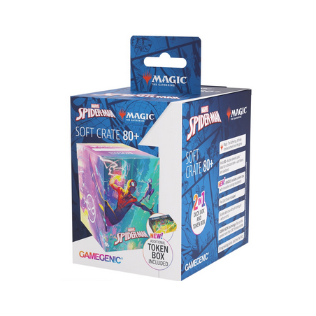 MTG - Deckbox - Spider-Man Soft Crate 80+
