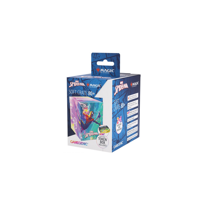 MTG - Deckbox - Spider-Man Soft Crate 80+