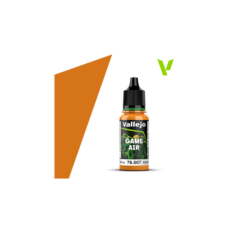 Peinture Vallejo Game Air : Gold Yellow - Amarillo Dorado