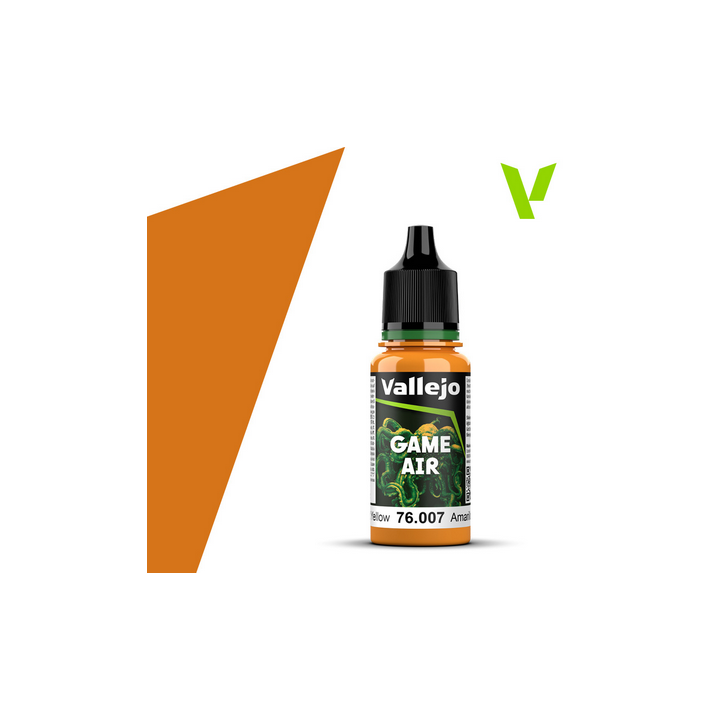 Peinture Vallejo Game Air : Gold Yellow - Amarillo Dorado