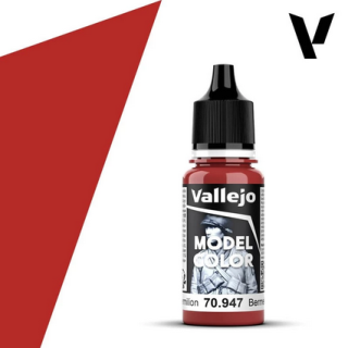 Peinture Vallejo Model Color : Dark Vermilion - Bermellon Oscuro