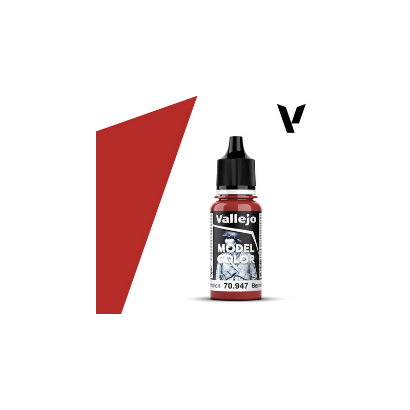 Peinture Vallejo Model Color : Dark Vermilion - Bermellon Oscuro