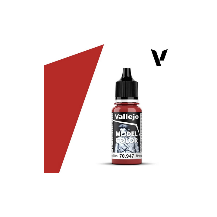 Peinture Vallejo Model Color : Dark Vermilion - Bermellon Oscuro