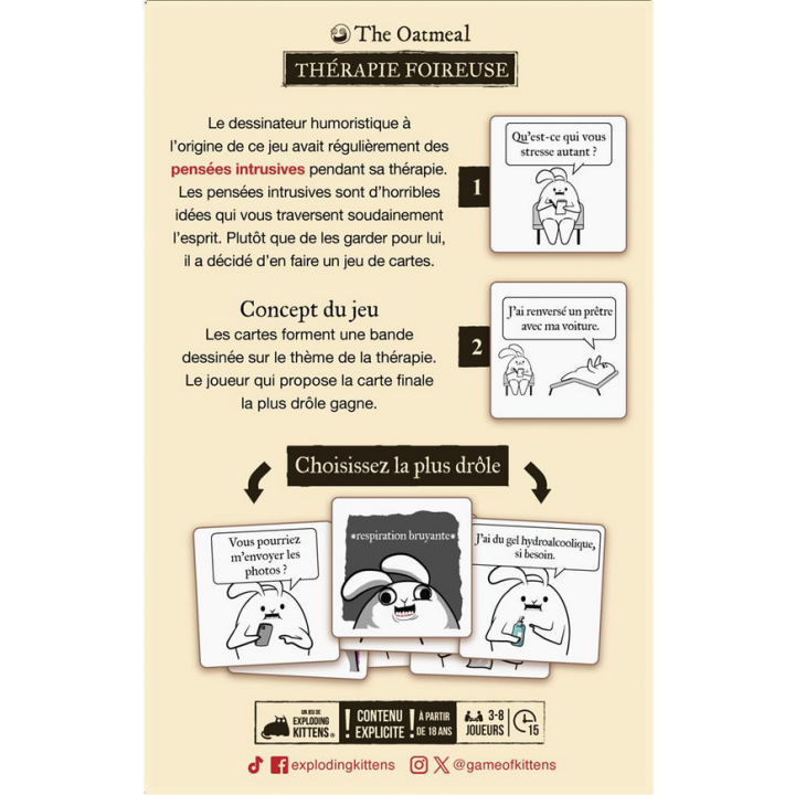 Jeux de société - Thérapie Foireuse