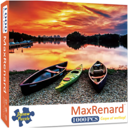 Puzzle - Sameline Canoe At Weltand - 1000 pièces