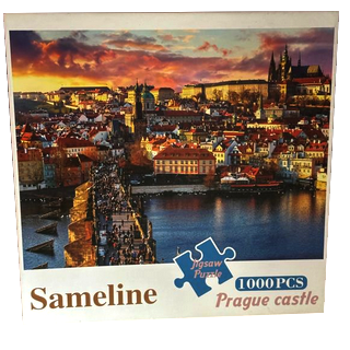 Puzzle - Sameline prague castel - 1000 pièces