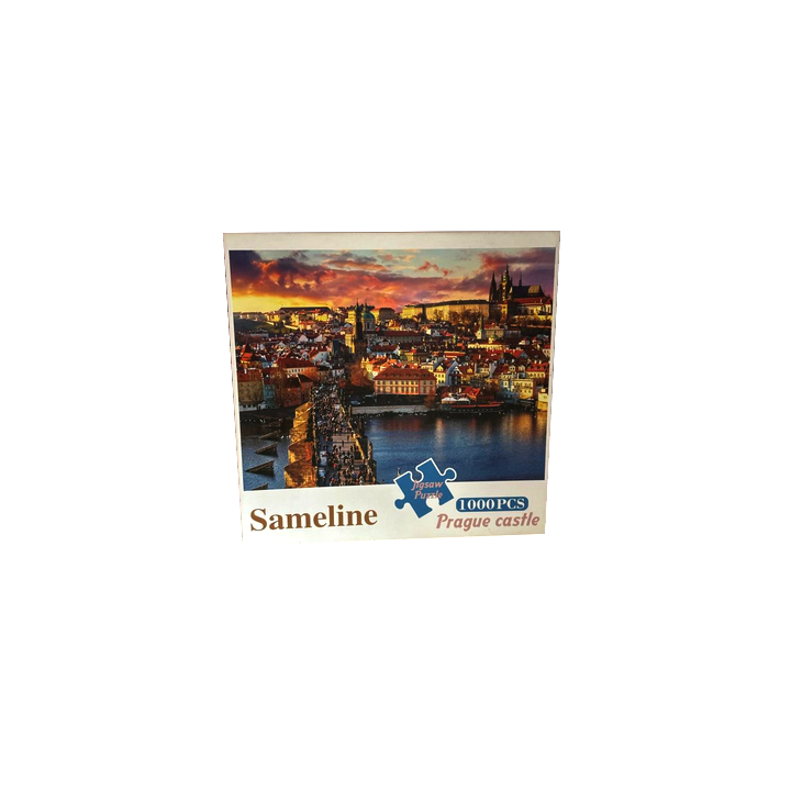 Puzzle - Occasion - Sameline prague castel - 1000 pièces