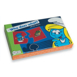 Jeux de société - Schtroumpf - Qui fait quoi ?