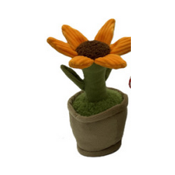 Peluche - Small Plante Pots - Tournesol : 14/15cm