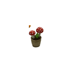 Peluche - Small Plante Pots - Champignons : 14/15cm