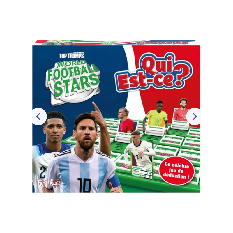 Jeux de société - Qui Est-Ce : World Football Stars