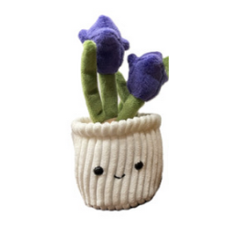 Peluche - Small Plante Pots : Lila 10/16cm