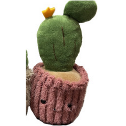 Peluche - Small Plante Pots - Cactus : 10/16cm