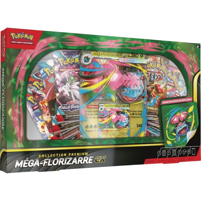 Pokémon - Coffret Collection Premium : Méga-Florizarre-Ex