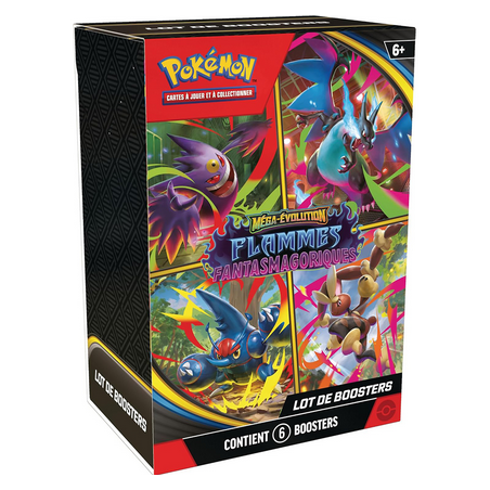 Pokémon - Bundle Méga-Evolution : ME02 – Flammes Fantasmagoriques
