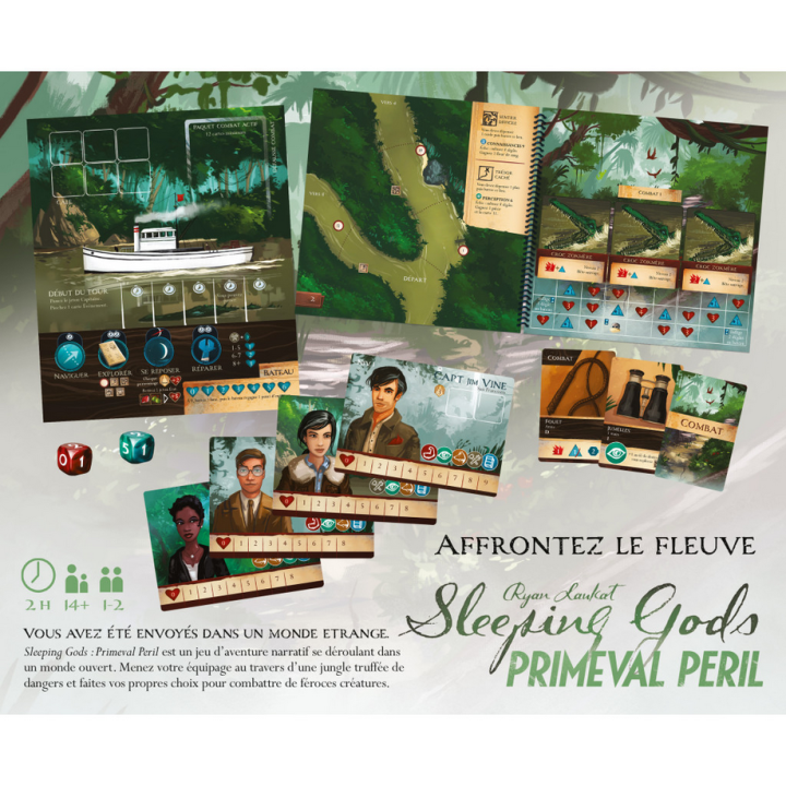 Jeux de société - Sleeping Gods : Primeval Peril