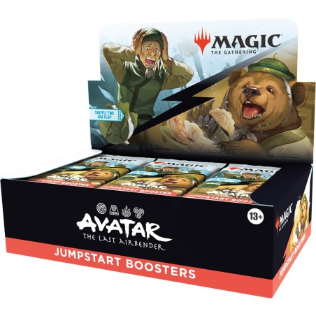 MTG - Boite de boosters Anglais  Jumpstart de Jeu Magic : Avatar, le dernier maître de l’air - Boite Complète