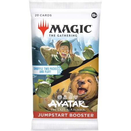 Précommande : MTG - Booster Anglais Jumpstart de Jeu Magic : Avatar, le dernier maître de l’air