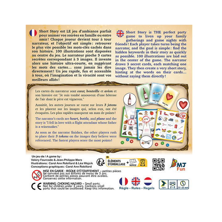 Jeux de société - Short Story
