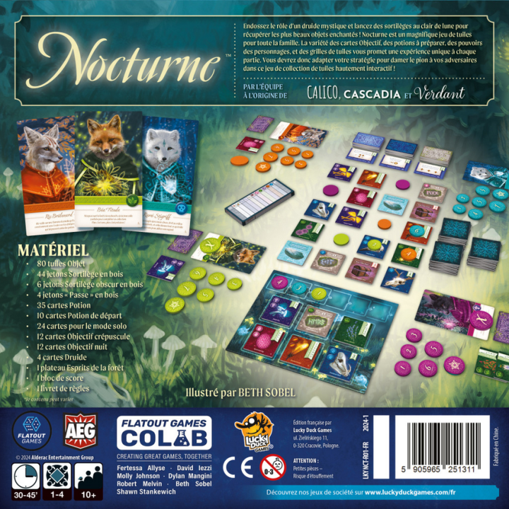 Jeux de société - Nocturne