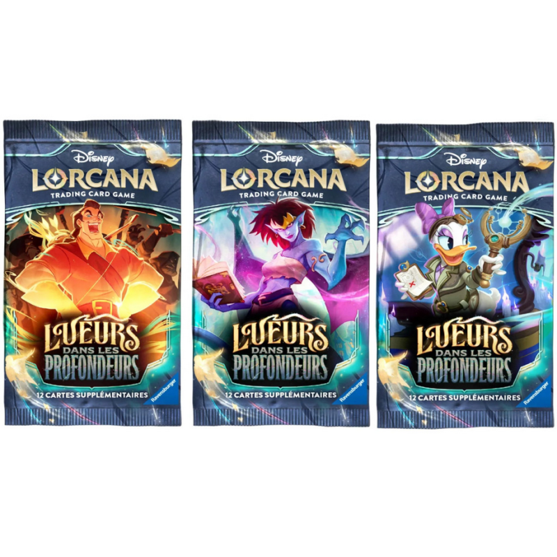 Booster Disney Lorcana : Lueurs dans les Profondeurs