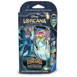 Disney Lorcana - Deck de Démarrage Lueurs Dans Les Profondeurs : Judy et Robin des Bois