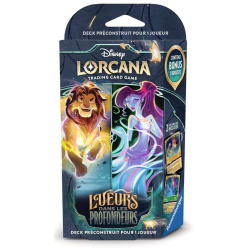 Disney Lorcana - Deck de Démarrage Lueurs Dans Les Profondeurs : Simba et Megara