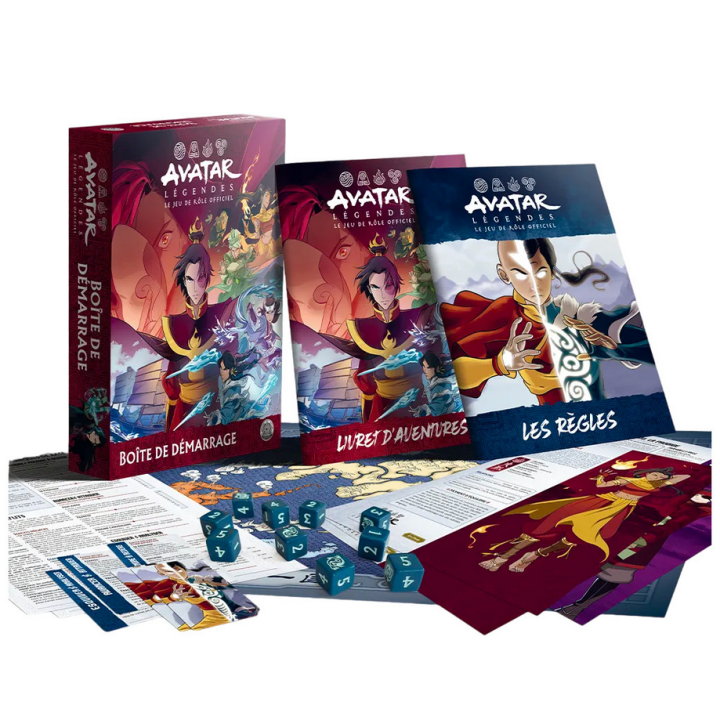 Jeux de rôle - Avatar Légendes - Boîte de démarrage