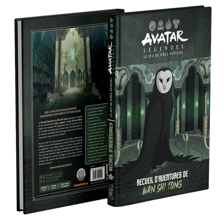 Jeux de rôle - Avatar Légendes - Recueil d'Aventures de Wan Shi Tong