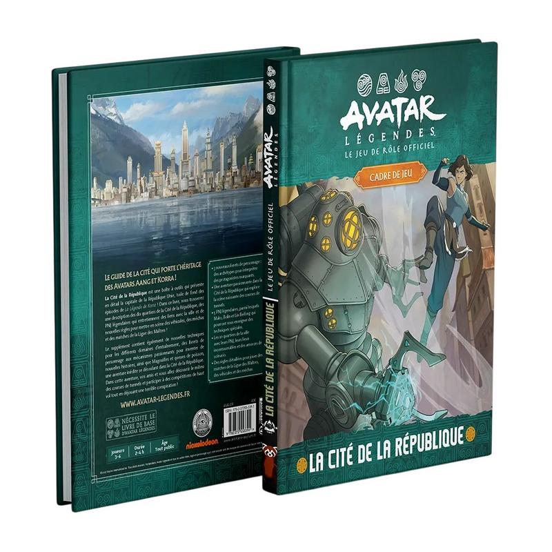 Jeux de rôle - Avatar Légendes - La Cité de la République