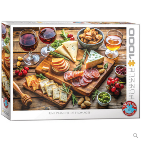Puzzle - Une planche de fromages